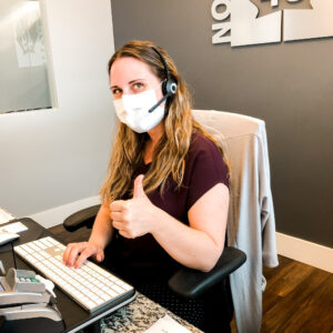 Ciera at physiotherapy clinic